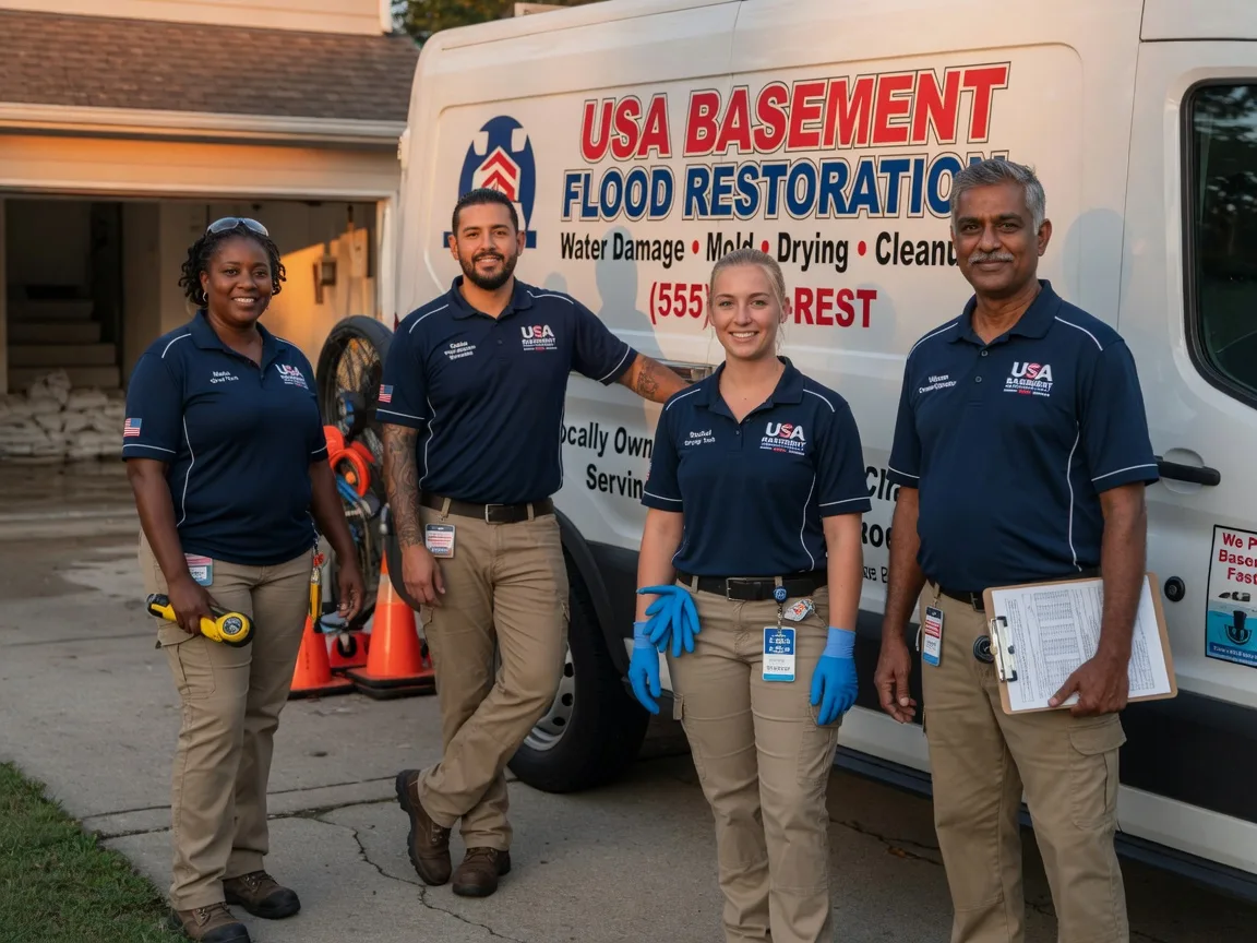 Basement Flood Cleanup company in Hardesty, OK