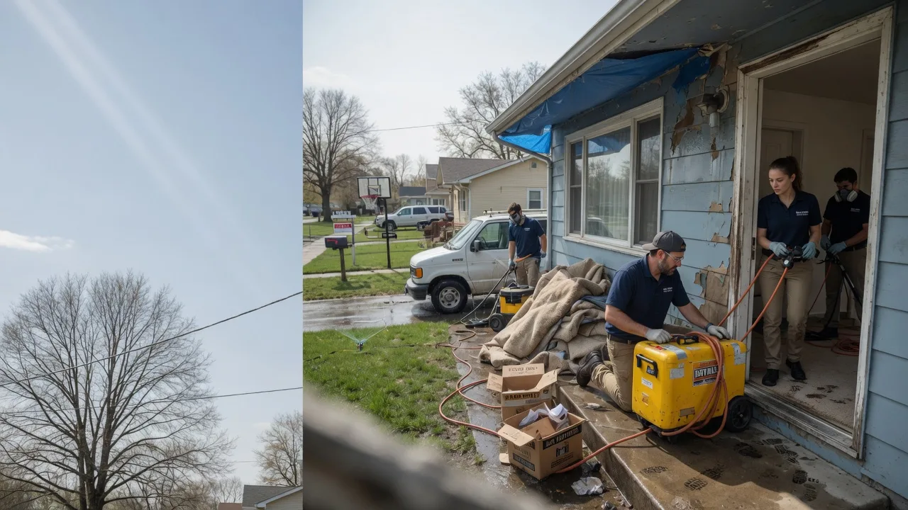 Basement Flood Cleanup in Hardesty, OK near me